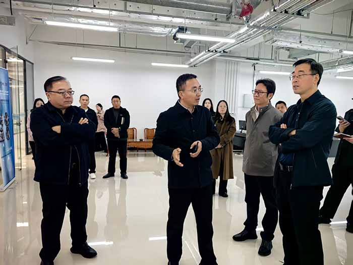 衡水市发改委一行到访河北西姆克科技股份有限公司